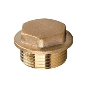 Tapon macho laton Figura 290 1/2" - Imagen 1