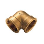 Codo 90º H-H laton Figura 90 1/2"