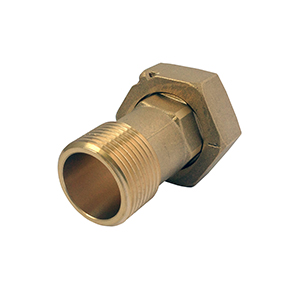 Racor contador laton Figura 317 1"M x 1 1/4"H Racor contador Laton