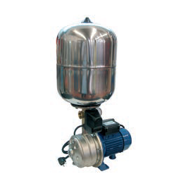 GRUPO DE PRESION EBARA SERIE CDX CON HIDROSFERA VERT. INOX. 20 L.