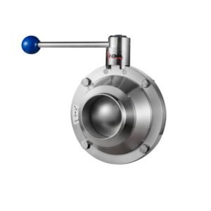 Valvula de bola A640 DIN soldar-soldar Inoxpa A-304L DN-40 EPDM FDA sin maneta