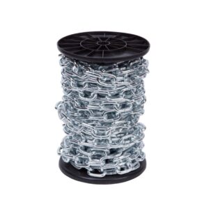 Cadena eslabon recto acero cincado 2,5 mm.