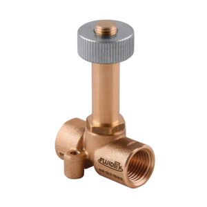 Electrovalvula Aignep accionamiento directo 2/2 N.O. 1/4" laton FKM 1,5 mm. 01F03215V0