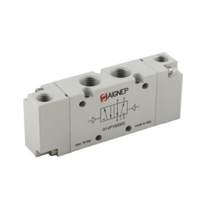 Valvula monoestable Aignep 3/2 N.C. 1/2" retorno muelle 01VP03NC05 - Imagen 1