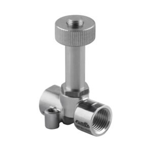 Electrovalvula Aignep accionamiento directo 2/2 N.O. 1/8" inoxidable FKM 2,5 mm. X1F02225V0