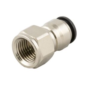 Racor recto hembra D-8 1/4" Aignep codigo 50030N 8 1/4