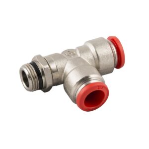 Racor te lateral giratoria conica macho D-8 1/4" Aignep codigo 50223 8 1/4