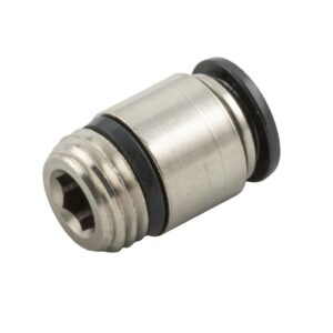 Racor recto macho conico hexagono interior D-8 1/4" Aignep codigo 55010 8 1/4