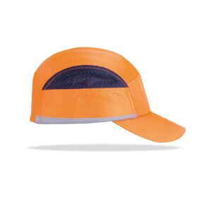 Gorra de proteccion Steelpro con rejillas de ventilacion  2088GPPAVNF Bumper Pro naranja - Imagen 1