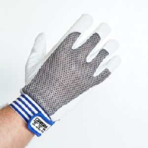 Guante ventilado de piel flor vacuno y polifoam talla 10/XL