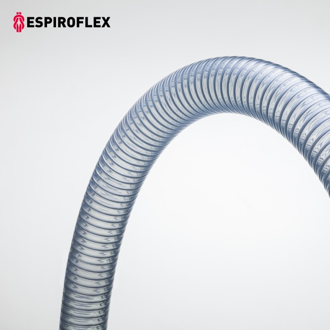 Manguera alimentaria PVC Transmetal PF diametro 42 mm.