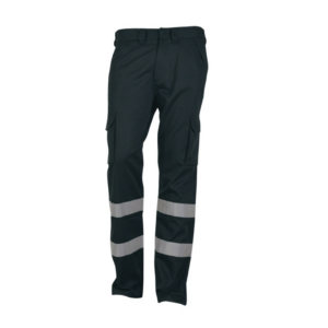 Pantalon largo multibolsillo con bandas reflectantes marino Tucson talla 60