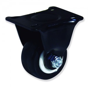 Rueda fija poliuretano Gayner diametro 40 mm. RPF2 040 PPB2 codigo 32-011