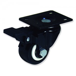 Rueda giratoria poliuretano Gayner diametro 50 mm. RPG2 050 PPB2-FS codigo 32-012-FS