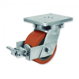 Rueda giratoria vulkollan Gayner diametro 250 mm. UPG8 250 HVB8-FS codigo 38-424-FS