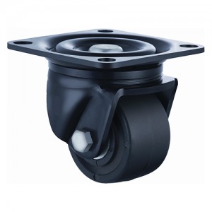 Rueda giratoria poliamida Gayner diametro 65 mm. LPG5 065 NVB5 codigo 40-170/04