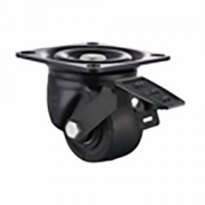 Rueda giratoria poliamida Gayner diametro 75 mm. LPG5 075 NVB5-FS codigo 40-172-FS
