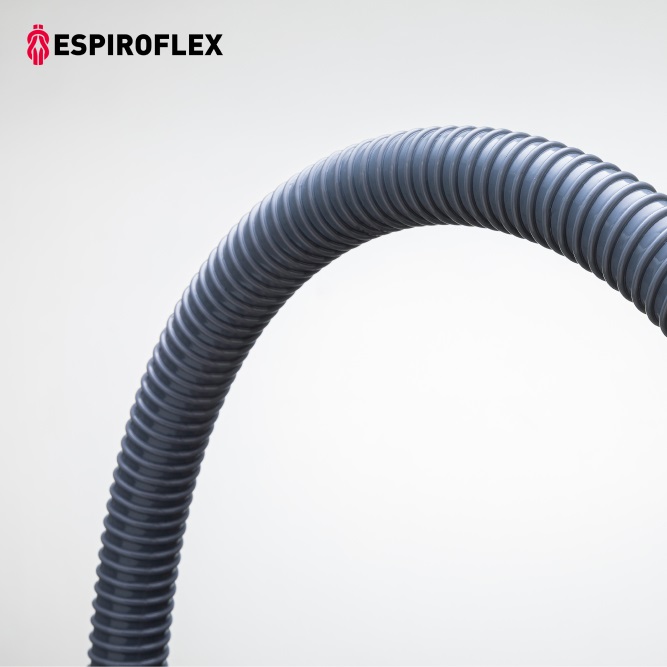 Manguera PVC flexible Espiroair diametro 75 mm.