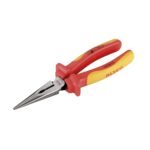 Alicate bocas semiredondas aislado VDE con corte alta potencia 160 mm. Alyco codigo 101812