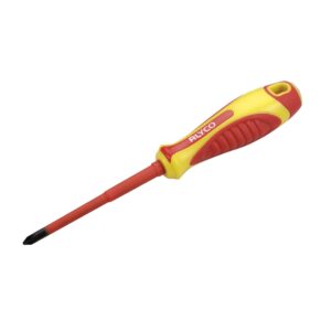 Destornillador boca Phillips aislado VDE PH2x100 mm. Alyco codigo 119312
