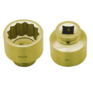 Llave de vaso de impacto 3/4" 50 mm. antichispa Cu-Be Alyco codigo 128452