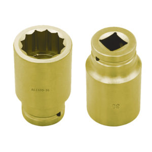 Llave de vaso de impacto larga 3/4" 46 mm. antichispa Al-Br Alyco codigo 127480 - Imagen 1