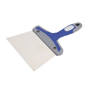 Espatula emplastecer inoxidable mango bimaterial 200 mm. Alyco codigo 196321