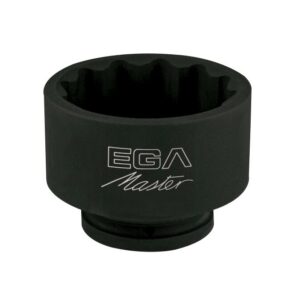 Llave vaso de impacto 1" Ega Master 33 mm. 12 cantos codigo 53312
