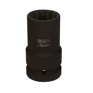 Llave vaso de impacto 1-1/2" serie larga Ega Master 34 mm. 12 cantos codigo 53556