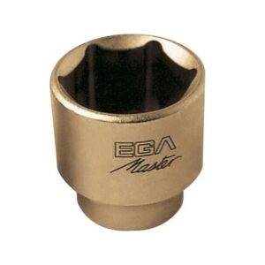 Llave de vaso 1" Ega Master 105 mm. antichispa Al-Bron (6 cantos) codigo 71264