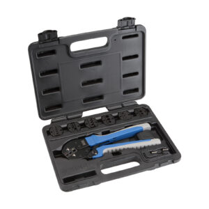 Juego 11 piezas prensaterminales con maletin Alyco codigo 108352