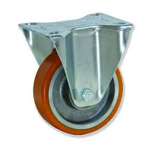 Rueda fija poliuretano Gayner diametro 125 mm. MPF4 125 APB4 codigo 34-095/76