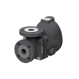 Purgador de boya alta capacidad Adca FLT25/10 en angulo con bridas DN-25