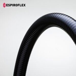 Manguera negra PVC Lisflex diametro 50 mm.