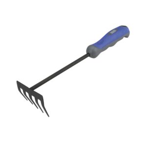 Rastrillo jardineria mango bimaterial 325x80 mm. Alyco codigo 108555