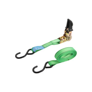 Cinta de amarre con trinquete y ganchos 25 mm. 5 mts. Alyco codigo 151012