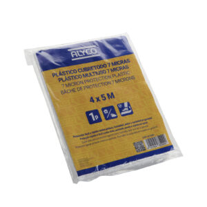 Plastico de proteccion 7 micras 4x5 mts. Alyco codigo 187200