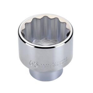 Juego de 14 piezas con llaves de vasos bihexagonales de 1", carraca de 24 dientes con mango desmontable y diferentes accesorios Alyco