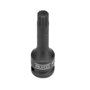 Llave de vaso de impacto 1/2" punta XZN M14 Alyco codigo 198184 - Imagen 1