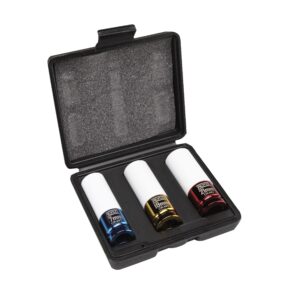 Juego de vasos de impacto para ruedas 1/2" 3 piezas Alyco codigo 198900