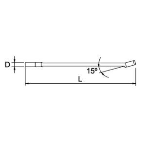Llave combinada Ega Master 10 mm. cromado aerospacial codigo 61729 - Imagen 3