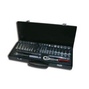 Juego de llaves de vaso 3/8" 42 ud. Ega Master 9-19 mm. y 3/8"-3/4" 12 cantos codigo 61792