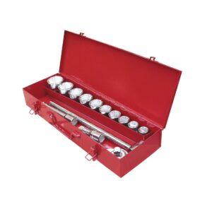 Juego de llaves de vaso 3/4" 14 ud. Ega Master 7/8"-2" 12 cantos codigo 61862