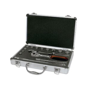 Juego de llaves de vaso 3/8" 16 ud. Ega Master 5/16"-7/8" 12 cantos codigo 61962 - Imagen 1