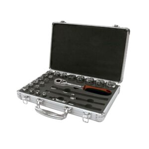 Juego de llaves de vaso 1/2" 25 ud. Ega Master 10-32 mm. 12 cantos codigo 61960