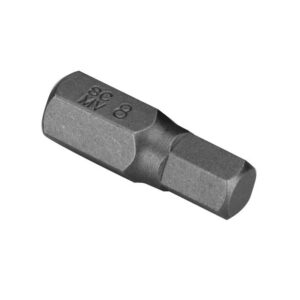 Caja 10 puntas atornilladoras hexagonales 3/8" 7 mm. 30 mm. Alyco codigo 186107