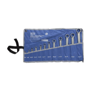 Juego llaves doble estrella plana 12 piezas en bolsa nylon 6x7-30x32 mm. Alyco codigo 191397