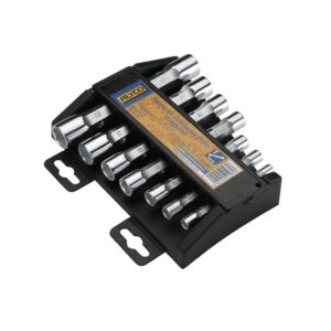 Juego llaves de tubo 7 piezas en soporte 6x7-18x19 mm. Alyco codigo 191485