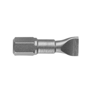 Caja 10 puntas atornilladoras plana 1/4" 1,6x8x25 mm. Alyco codigo 193521