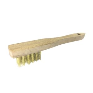 Minicepillo manual acero latonado mango madera Alyco codigo 197561